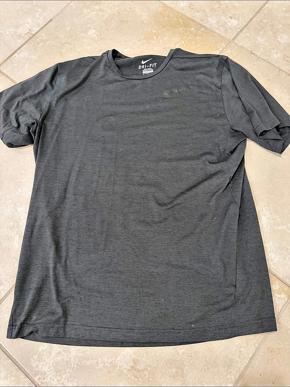 Nike Dri-FIT Legend Short Sleeve Tee Black Large